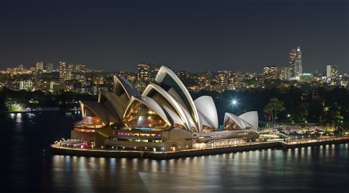 The Opera House in Sydney, Australia