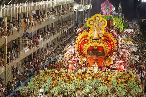 Carnival in Rio de Janeiro, Brazil
