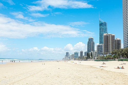 Beach on the Gold Coast, Australia