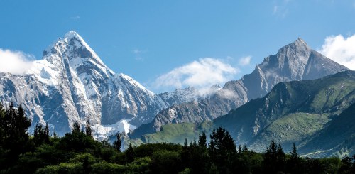 Mount Siguniang in Sichuan province